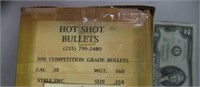500 38/357 160 gr. Bullets…Full mint box of projec