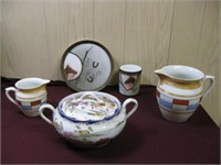 (5) Piece Vintage China Lot…Hand painted Nippon ho