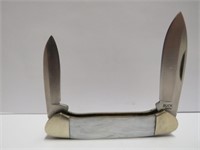 BECK PEARL MODEL 386 2 BLADE FOLDING CANOE KNIFE