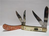 FROST, CHEROKEE STONE WORKS 2 BLADE POCKET KNIVES