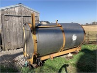 Stainless Steel 1500 gal Water Tank