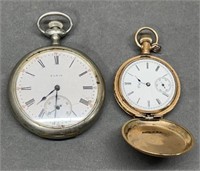 Two Elgin Pocket Watches