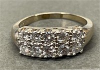 14Kt White Gold & Diamond Ring