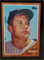 2010 Topps 1962 Mickey Mantle Card