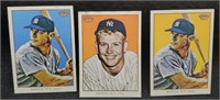 3- Mickey Mantle Ball Cards