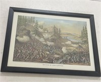 Battle Of Chattanooga Framed Print