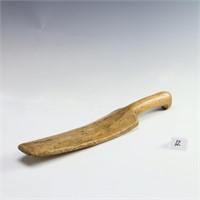 Antique primitive wooden tool or kitchen utensil m