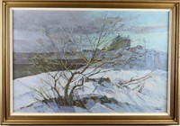 Wilmer G. Behler C1915-1994) original winter lands