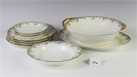 Haviland Limoges France plates and bowls 10 pieces