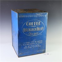 Vintage 1950’s Tin Coffee Box by Hitchcock-Hill co