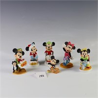 Walt Disney Productions Mickey and Minnie figurine