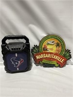 $30 SMALL TEXANS RADIO AND A MARGARITAVILLE ROOM