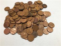 202 wheat cents, all 1940’s