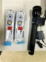 2 Remotes & Chargeable Flashlight