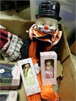 Dolls and Clown