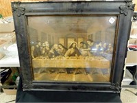 The Lords Supper Picture In Frame