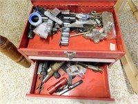 Small Red Tool Chest With Contents