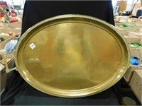 Brass platter