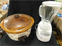 Rival Crockpot and GE 12 speed blender