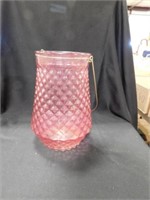 Pink vintage style vase