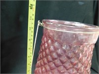Pink vintage style vase