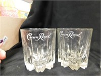 6 Crystal Type Glasses