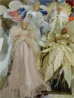 4 Angel Christmas Tree Toppers