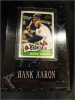 Hank Aaron Topps Hall of Fame Card