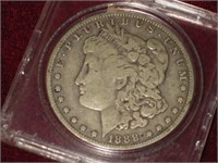 1888o Morgan Silver Dollar VG10