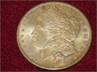 1890 Morgan Silver Dollar XF45/AU55