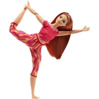Barbie Made to Move Doll, Orange Dye Pants