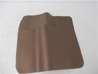 6- PC Brown Placemats