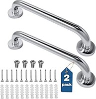 2Pk Shower Grab Bar, Stainless Steel Safety Grab