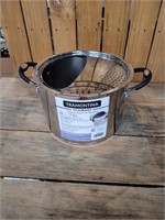 TROMONTINA GOURMET STAINLESS STEEL POT