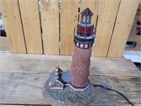 RED BRICK LIGHTHOUSE LAMP