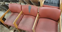 VINTAGE WAITING AREA CHAIRS