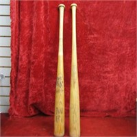 (2)Pete Rose Louisville slugger baseball bats.