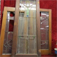 (3)Stained glass doors. Need repairs.