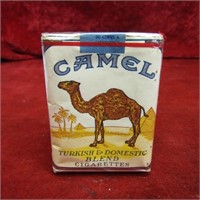 Vintage pack of Camel Cigarettes.