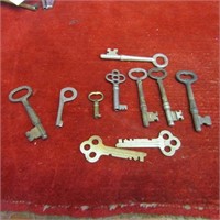 (10)Skeleton keys.