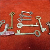 (10)Skeleton keys.