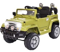 $190 TOBBI GREEN ELECTRIC CARFOR KIDS . WITH