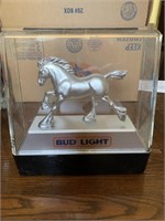 1982 Bud Light Clydesdale in plastic case.