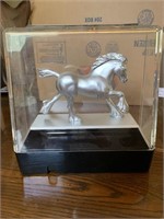 1982 Bud Light Clydesdale in plastic case.