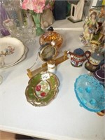 GERMANY PLATE, HAT PIN HOLDER, CLOCK & MORE