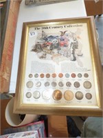20TH CENTURY COLLECTION OF COINS MISSING SILVER $1
