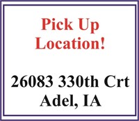 Pick up-26083 330th Crt Adel,IA