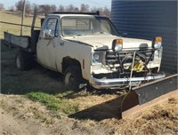 1976 Chevy Custom 20 Deluxe 4WD pickup with