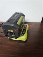 Ryobi 40v battery and charger