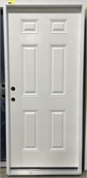 36in Reeb 6-Panel RH Prehung Exterior Door